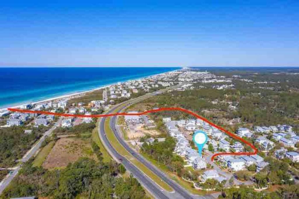 30A Coastal Home Walk To Beach, Lake & Pool Inlet Beach Exterior photo